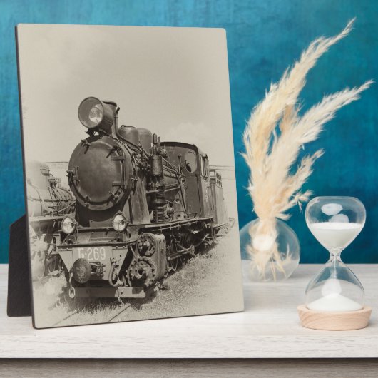 Alter Schmalspurdampf-Motor Gr-269 Fotoplatte (Seite)