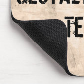 Alter schmutziger Hintergrund Mousepad (Ecke)