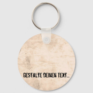 Alter schmutziger Hintergrund Schlüsselanhänger