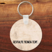 Alter schmutziger Hintergrund Schlüsselanhänger (Vorderseite)