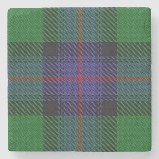 Alter Schotte-Taverne-Clan-ArmstrongTartan Steinuntersetzer (Vorderseite)
