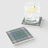 Alter Schotte-Taverne-Clan MacDowall McDowell Steinuntersetzer (Seitenansicht)