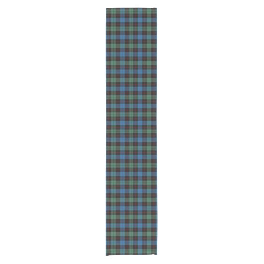 Alter schottischer Clan Guthrie Tartan kariert Kurzer Tischläufer (Vorderseite)