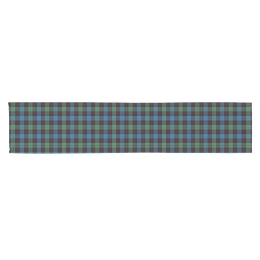 Alter schottischer Clan Guthrie Tartan kariert Kurzer Tischläufer (Horizontal)