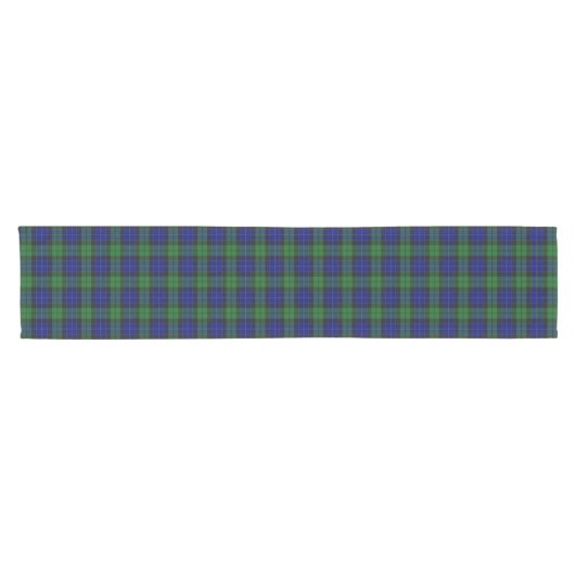 Alter schottischer Clan MacKay Tartan kariert Kurzer Tischläufer (Horizontal)