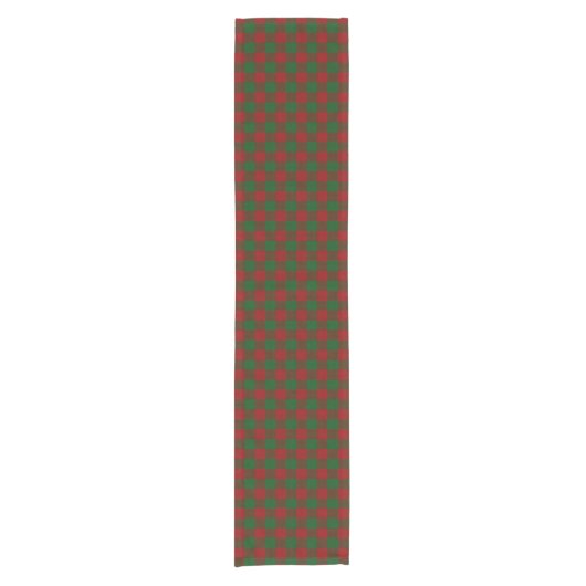 Alter schottischer Clan Moncreiffe Moncrief Tartan Kurzer Tischläufer (Vorderseite)