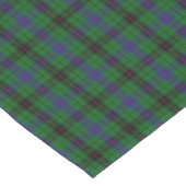 Alter schottischer ClanDavidsonTartan kariert Kurzer Tischläufer (Ecke)