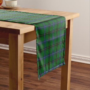 Alter schottischer ClanHendersonTartan kariert Kurzer Tischläufer