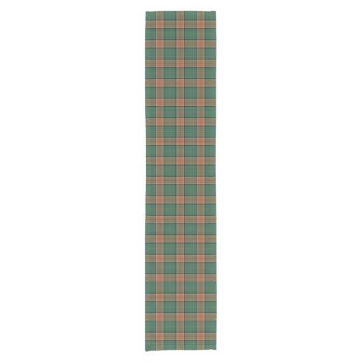 Alter schottischer ClanPollockTartan Kurzer Tischläufer (Vorderseite)