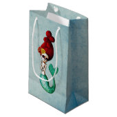 Alter Schultag der toten Meerjungfrau Kleine Geschenktüte (Vorderseite Schrägansicht)