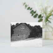 alter Schuppen Postkarte (Stehend Vorderseite)
