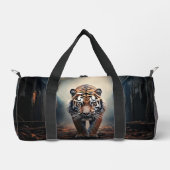 Alter schwarzer und orangefarbener Tiger im surrea Duffle Bag (Vorderseite)