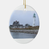 Alter Scituate Leuchtturm Massachusetts Keramik Ornament (Rechts)