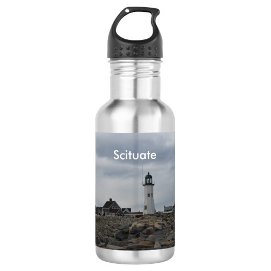 Alter Scituate Leuchtturm Trinkflasche (Vorderseite)