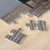 Alter Sessel am See Puzzle (Seite)