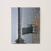 Alter Sessel am See Puzzle (Vertikal)