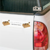 Alter Shool Texter Autoaufkleber (Auf Lkw)