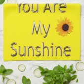 Alter Sie sind mein Sonnenschein, Teetuch Geschirrtuch (Gefaltet)