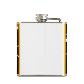 Alter Skeleton König Flachmann (Rückseite)