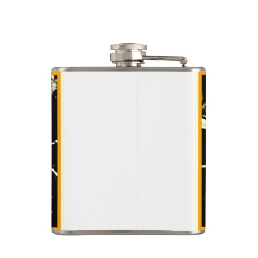 Alter Skeleton König Flachmann (Rückseite)