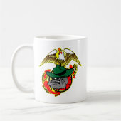 Alter Skool Eagle Bulldoggen-Anker Kaffeetasse (Links)
