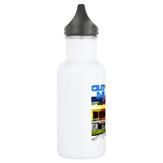 "Alter Skool Muskel 1971 " Plymouths Cuda Trinkflasche (Links)