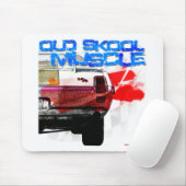 Alter Skool Muskel Mousepad (Mit Mouse)