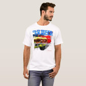 Alter Skool Muskel Plymouths Cuda T-Shirt (Vorne ganz)