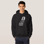 Alter Skool Rave ich war in einem langen dunklen T Hoodie (Vorne ganz)