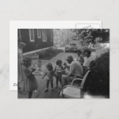 Alter Sommerpicknickspass Postkarte (Vorne/Hinten)