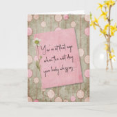 Alter Spaß Geburtstag Spaß Karte (Gelbe Blume)