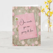 Alter Spaß Geburtstag Spaß Karte (Gelbe Blume)