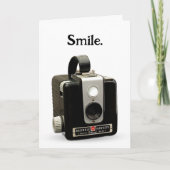 Alter Spaß Geburtstagskamera Karte (Vorderseite)