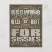 alter Spaß Postkarte (Vorderseite)