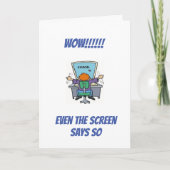 **ALTER SPASS/SIE SEHEN GUT FÜR IHRE ALTERSKARTE** KARTE (Vorderseite)