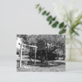 Alter Spielplatz Postkarte (Stehend Vorderseite)