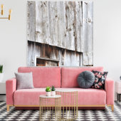Alter Stall, Abstrakt Leinwanddruck (Insitu (Wohnzimmer))