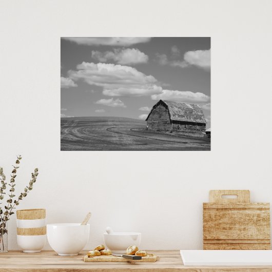 Alter Stall am Palouse Poster (Küche)