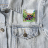 Alter Stall im Herbst Button (Beispiel)