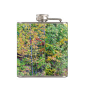 Alter Stall im Herbst Flachmann (Rückseite)