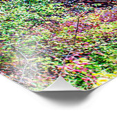 Alter Stall im Herbst Fotodruck (Ecke)