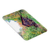 Alter Stall im Herbst Magnet (Rechte Seite)