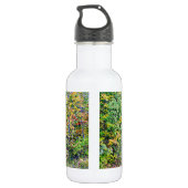 Alter Stall im Herbst Trinkflasche (Rückseite)