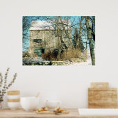 Alter Stall Poster (Küche)