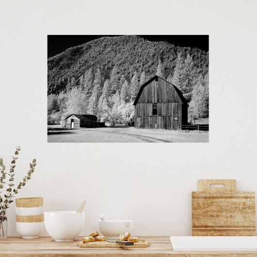 Alter Stall Poster (Küche)