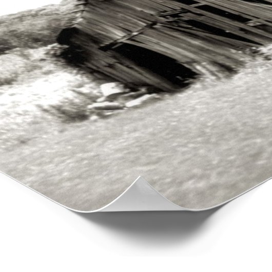 Alter Stall Poster (Ecke)