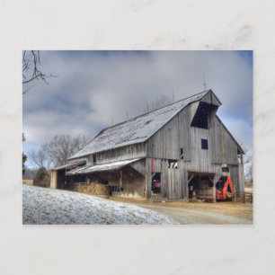 Alter Stall Postkarte