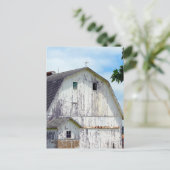 Alter Stall Postkarte (Stehend Vorderseite)