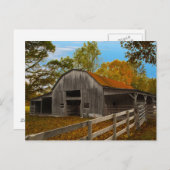 Alter Stall Postkarte (Vorne/Hinten)