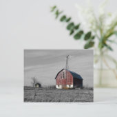 Alter Stall Postkarte (Stehend Vorderseite)